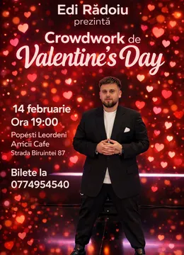 Popesti-Leordeni: Crowd Work cu Edi Rădoiu