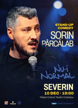 Severin: Stand-up comedy Sorin Pârcălab | Nu-i normal
