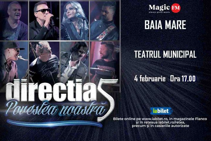 Baia Mare: Concert Directia 5 - Povestea Noastra 2