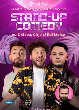 Nibiru: The Fool Arena ~ Stand-up comedy cu Drăcea, Cîrje și Edi Moise