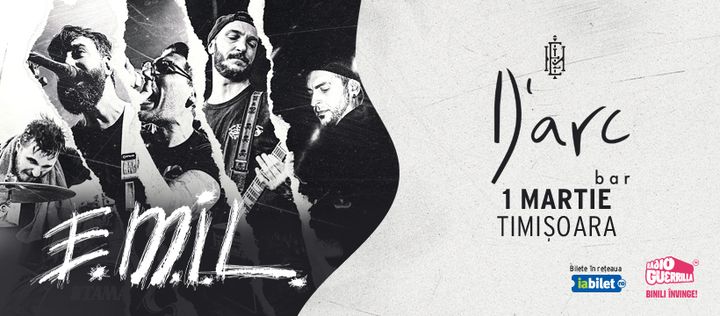 Timisoara: E.M.I.L. | Lansare album „MELANCoOLIC”