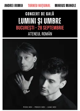 Andrei Irimia x Marius Manole | Lumini și Umbre - Concert de gală