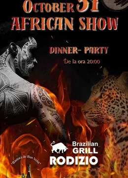 Cluj-Napoca:  African Dinner Show - Party