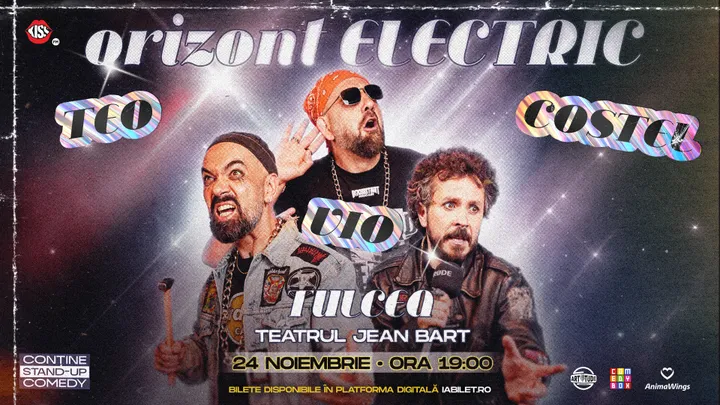 Tulcea: Teo, Vio și Costel - Orizont Electric | Stand Up Comedy Show