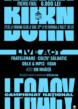 Iasi: Born Legacy - Campionatul National