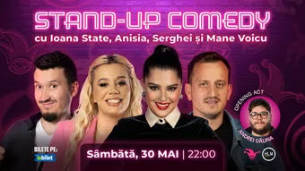 The Fool: Stand-up comedy cu Ioana State, Mane Voicu, Anisia și Serghei