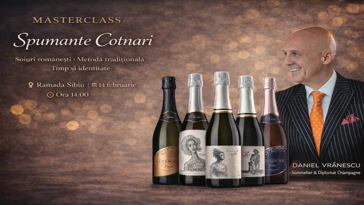 Sibiu: Masterclass - Spumante Cotnari