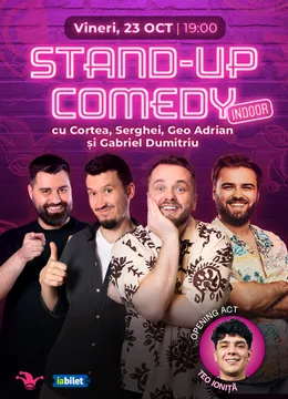The Fool: Stand-up comedy cu Cortea, Serghei, Geo și Gabriel Dumitriu
