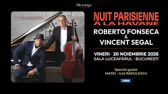 Roberto Fonseca & Vincent Segal – “Nuit Parisienne à La Havane”