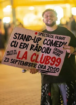 Stand Up Comedy cu Edi Rădoiu | CrowdWork la Club 99