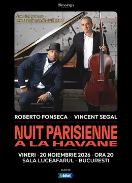 Roberto Fonseca & Vincent Segal – “Nuit Parisienne à La Havane”