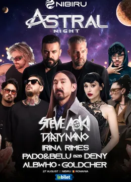Nibiru: Astral Night (27 August) feat. Steve Aoki