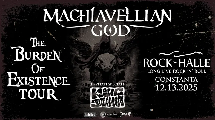 Constanta: Machiavellian God • "The Burden Of Existence" Tour •
