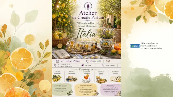 Călătorie Olfactivă în Jurul Mediteranei-Italia