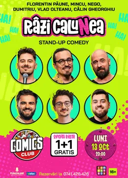 Stand-up Comedy Râzi ca luNea la ComicsClub!