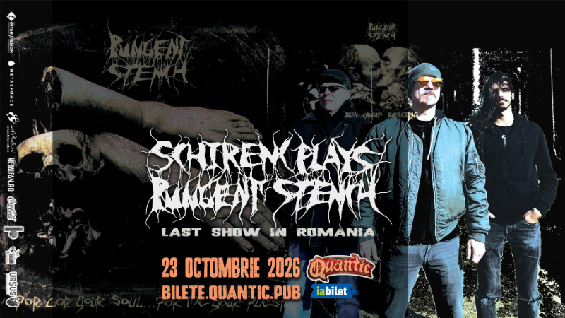 Schirenc Plays Pungent Stench – Last Show in Romania