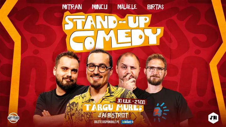 Targu Mures: Mincu, Mitran, Bogdan Mălăele, Dan Birtaș, Dan Frînculescu | Stand Up Comedy Show