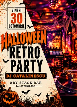 Râmnicu Vâlcea: Halloween Retro Party