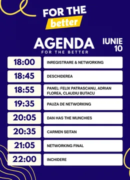 For the Better - Evenimente Business