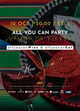 All you can Party: ¡Vamos de fiesta! ¡Viva México!
