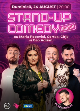 The Fool: Stand-up comedy cu Maria Popovici, Cortea, Cîrje și Geo Adrian