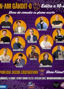 Cluj-Napoca: N-am Gândit-o! | Stand-up Comedy Show | Publicul Decide Câștigătorii | by The Stairs Comedy