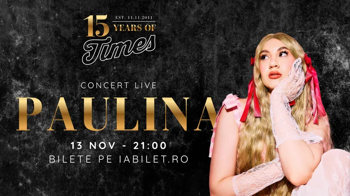 Paulina - lansare de album