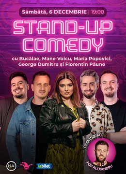 he Fool: Stand-up comedy cu Bucălae, Mane Voicu, Maria Popovici, George Dumitru și Florentin Păune