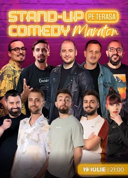 The Fool: Stand-up Comedy Maraton pe terasă cu: Natanticu, Andrei Ciobanu, Gherghe, Mincu, Mane Voicu, Cîrje, Geo Adrian, Teodora Nedelcu, Dobrotă și Edi Vacariu