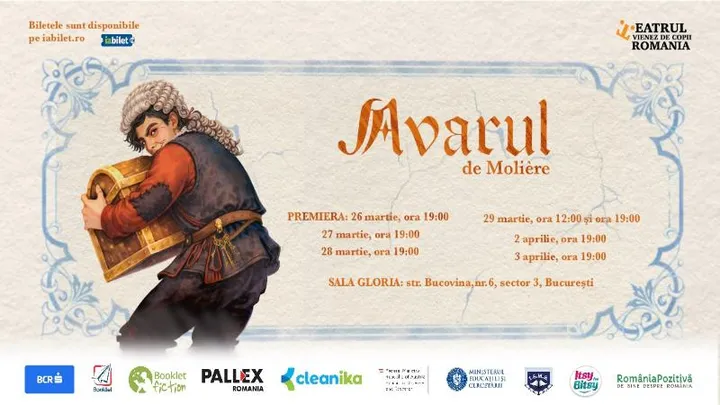 Premiera -  ,,Avarul'' de Molière