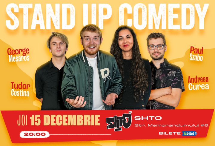 Cluj-Napoca: Stand-up Comedy @SHTO
