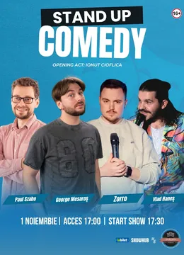 Cluj-Napoca: Stand-up Comedy Show