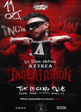 Cluj-Napoca: Blue Empire X Azteca | Lansarea albumului iNGER & D3MON