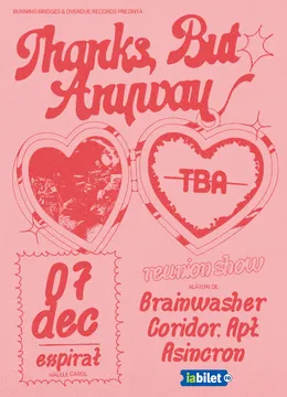 TBA Reunion • Brainwasher, Asincron & Coridor Apartament