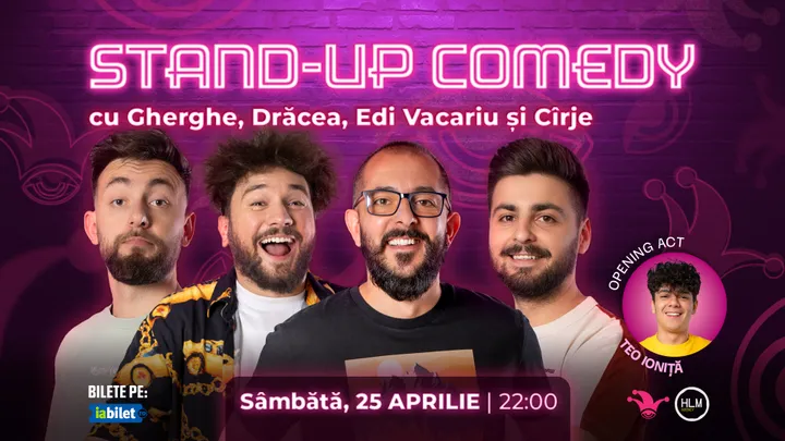 The Fool: Stand-up comedy cu Drăcea, Cîrje, Gherghe și Edi Vacariu