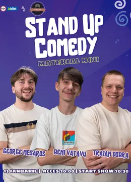 Cluj-Napoca: An Nou, Material Nou - Stand-Up Comedy