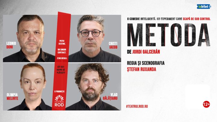 Slobozia: Metoda - de Jordi Galceran | Premiera