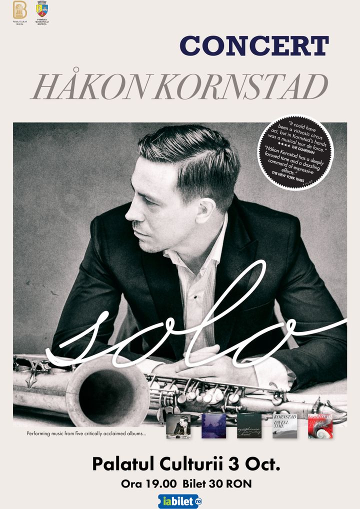 Bistrița: Håkon Kornstad – Jazz norvegian