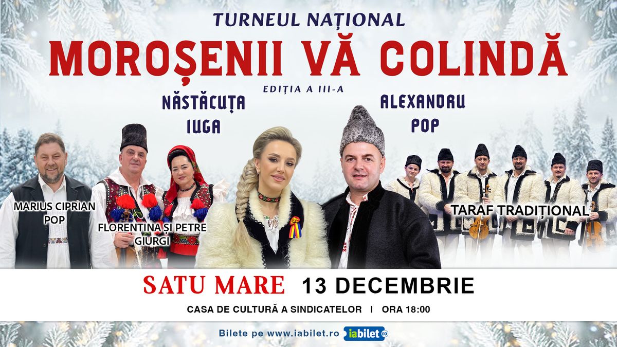 Moroșenii vă colindă