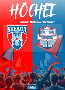 Hochei: CSA Steaua București – CSM Galați