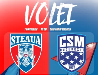 Volei: CSA Steaua Bucureşti – CSM București