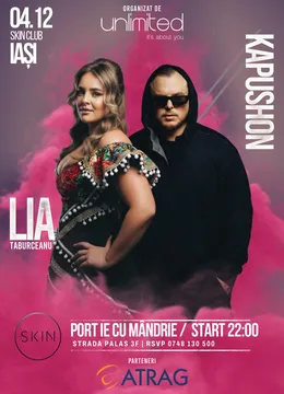 Iași: Lia Taburcean & Kapushon - Turneul Național „Port IE Cu Mandrie”