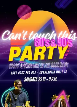 Can't Touch This | 80's & 90's Party