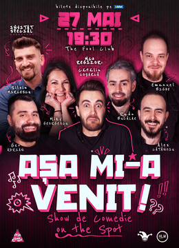 The Fool Terasa: Așa mi-a venit! | Show de comedie on the spot