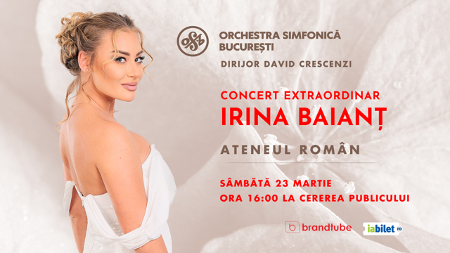 Concert extraordinar Irina Baianț