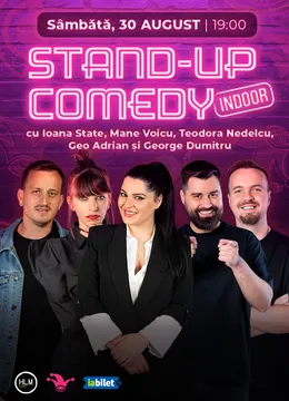 The Fool: Stand-up comedy cu Ioana State, Mane Voicu, Teodora Nedelcu, Geo Adrian și George Dumitru