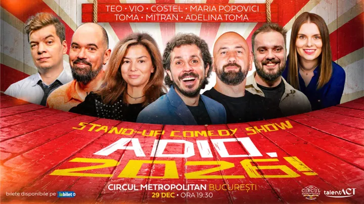 Stand-up comedy show: Adio 2026!