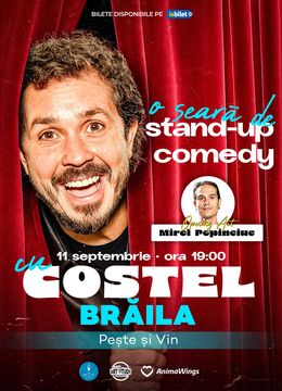 Braila: O seară de stand up comedy cu Costel | Comedy Show