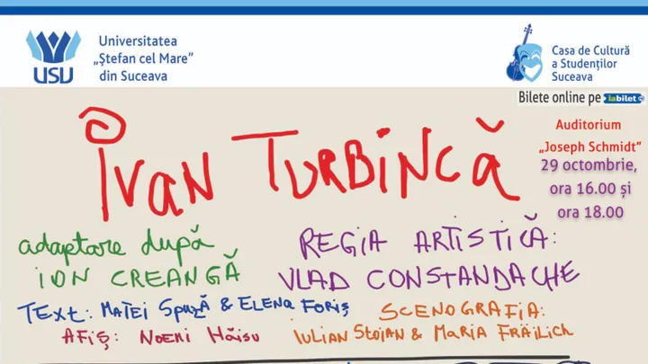Suceava: Teatru pentru copii „Ivan Turbincă”