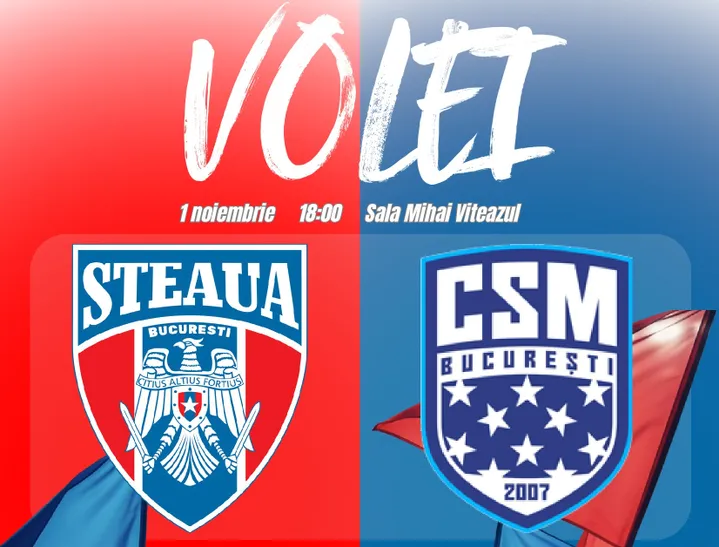 Volei: CSA Steaua Bucureşti – CSM București